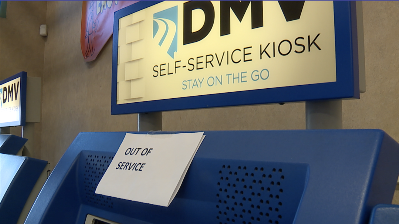 DMV computer system crashes, halting services